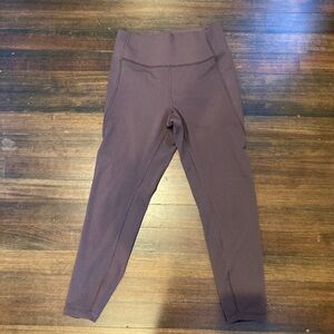 GAP fit Women's Dark Purple Leggings
